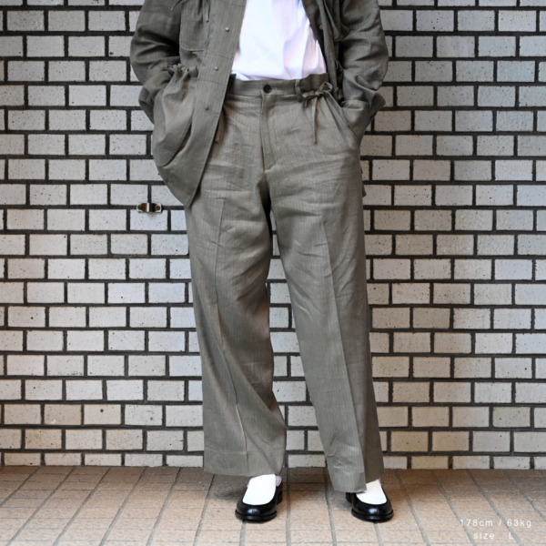 Sasquatchfabrix. /// DRAWSTRING COIN PK SLACKS Khaki 04