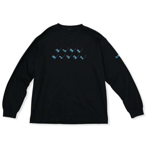 En Plein Air x BLUE GIANT /// ANGLE L/S T SHIRTS Black 01