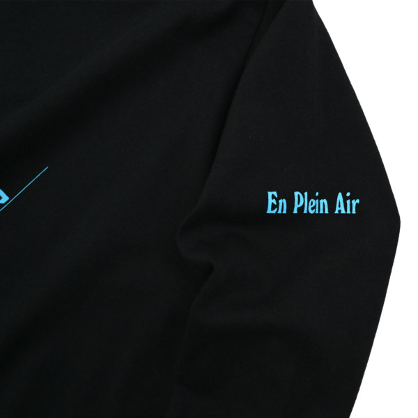 En Plein Air x BLUE GIANT /// ANGLE L/S T SHIRTS Black 02