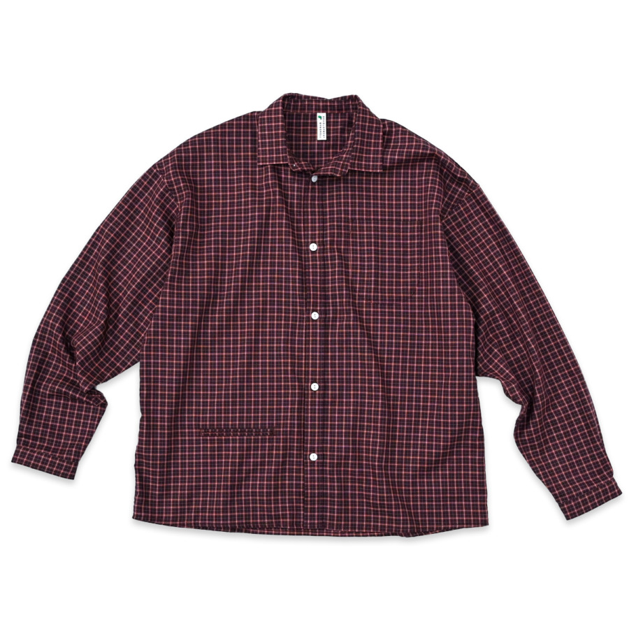 NOROLL (NORMAL L/S Shirts Red) 通販 ｜ SUPPLY TOKYO online store