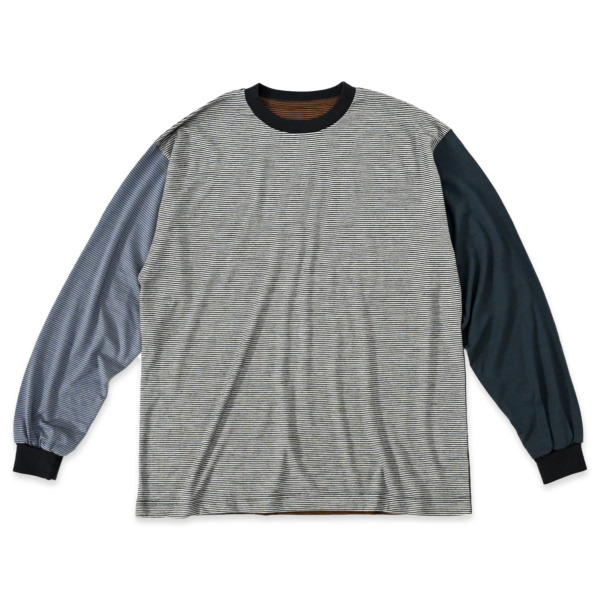 ONC MERINO × SUPPLY /// Extrafine Merino Wool Crazy Panel L/S 01