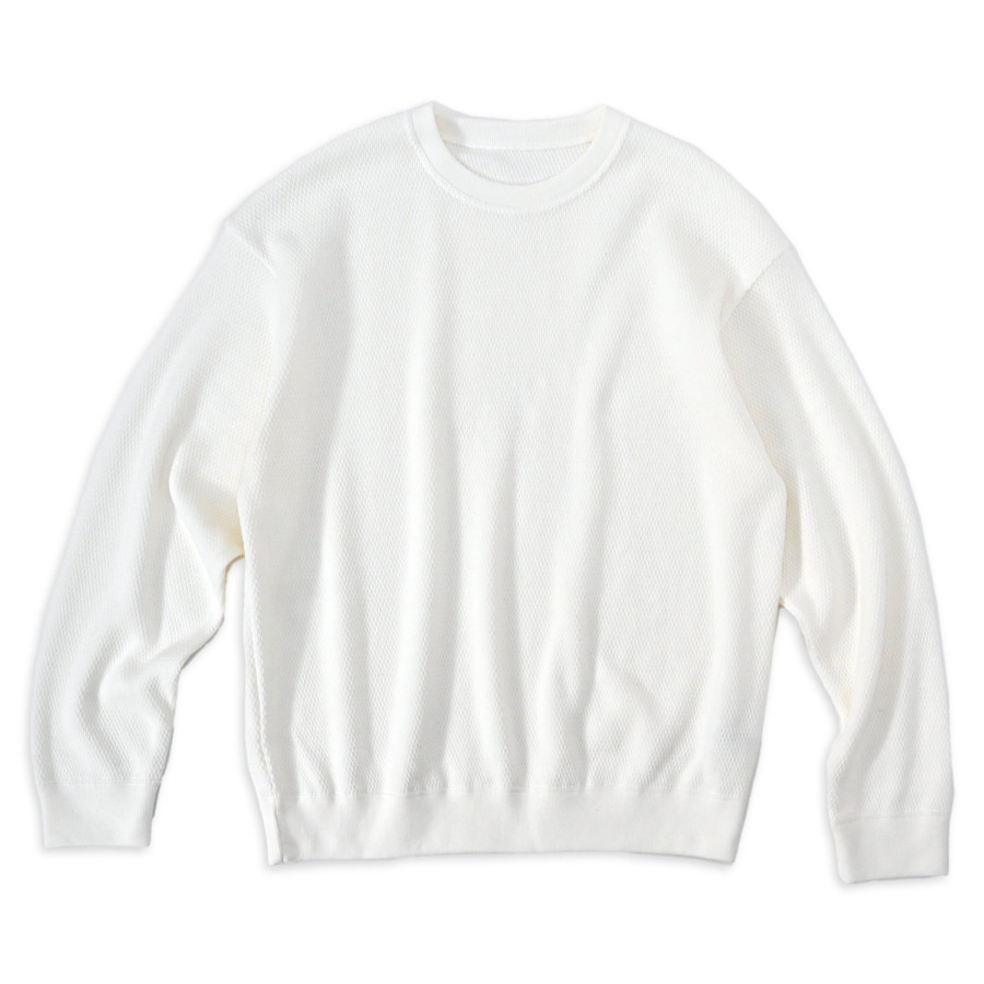 crepuscule (THERMAL L/S SWEAT White) 通販 ｜ SUPPLY TOKYO online store
