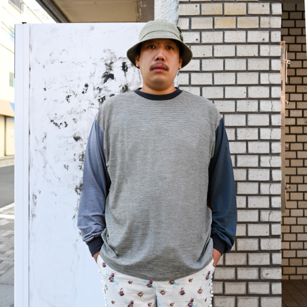 ONC MERINO × SUPPLY /// Extrafine Merino Wool Crazy Panel L/S 08