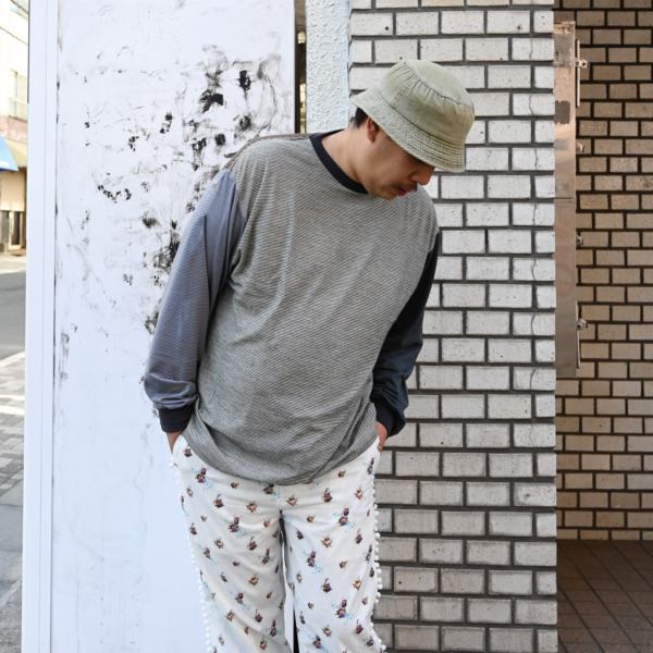 ONC MERINO × SUPPLY /// Extrafine Merino Wool Crazy Panel L/S 09