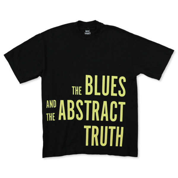 BOOK WORKS /// The Blues and the Abstract Truth S/S Tee Sage green on Black 01