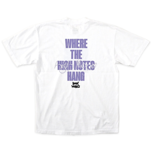 BOOK WORKS /// THREE HOOTS S/S Tee White 03