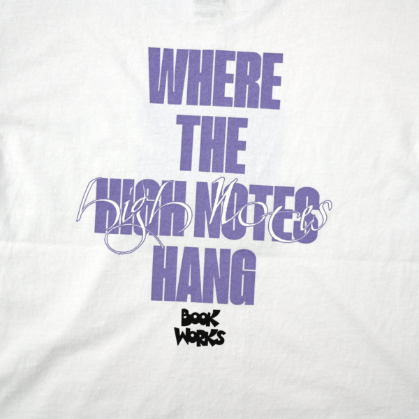 BOOK WORKS /// THREE HOOTS S/S Tee White 05