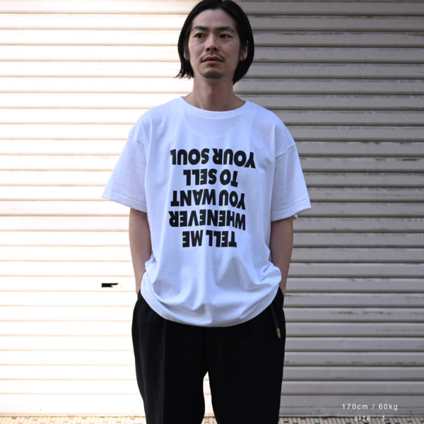 Sick and Tired /// TELL ME T-SHIRTS White 03