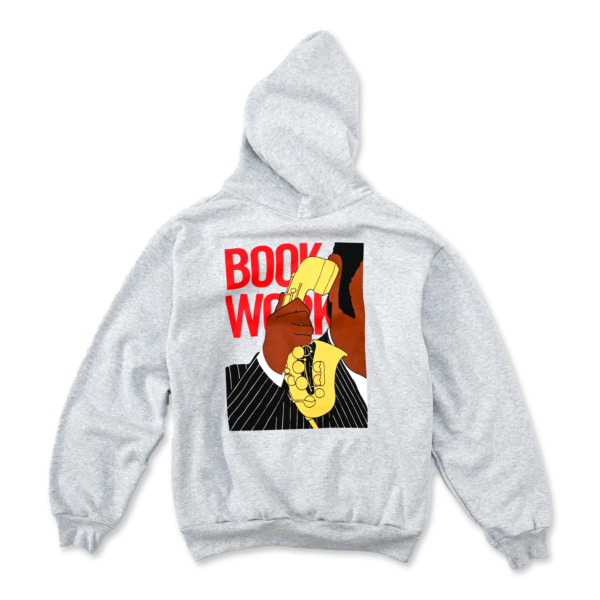 BOOK WORKS /// PLAY SAXY FOR ME Hooded Sweatshirt 03