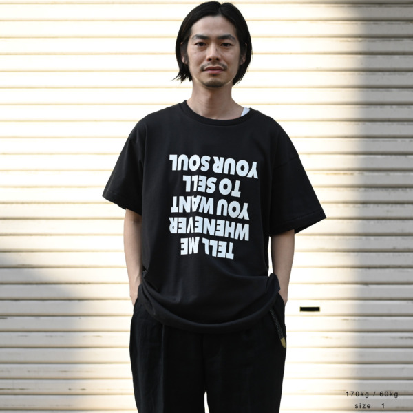 Sick and Tired /// TELL ME T-SHIRTS Black 03