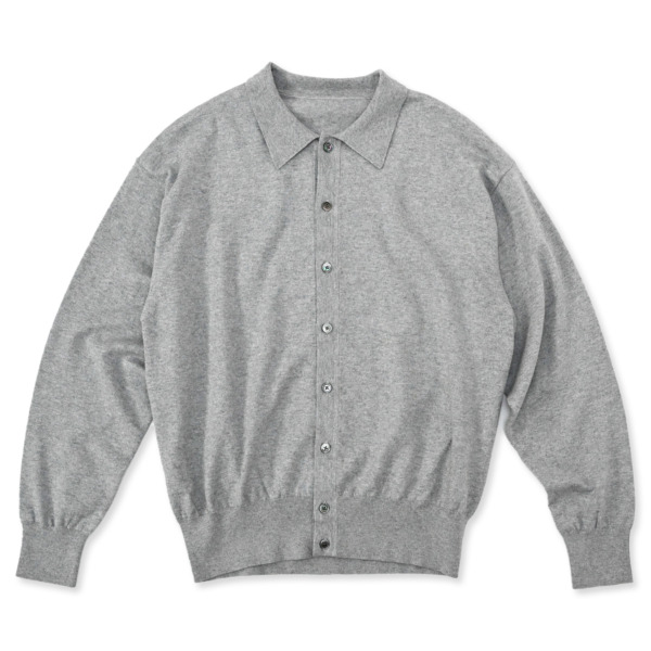 crepuscule /// Knit Shirts L/S Gray 01