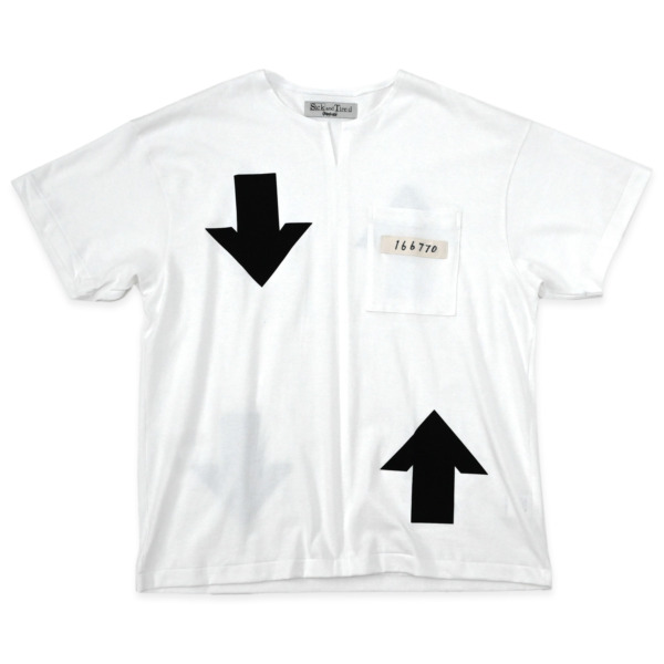Sick and Tired /// PRISONER T-SHIRTS White 01