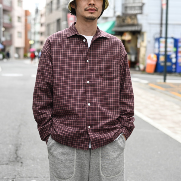 NOROLL /// NORMAL L/S Shirts Red 06