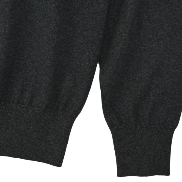 crepuscule /// Knit Shirts L/S Black 03