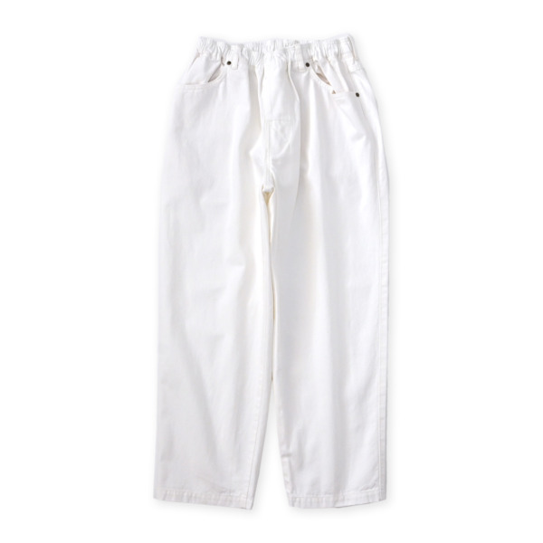 COMFORTABLE REASON /// Rodeo Slacks White 01