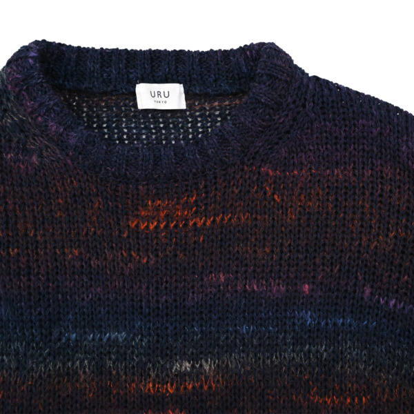 URU /// CREW NECK KNIT B.Navy 03