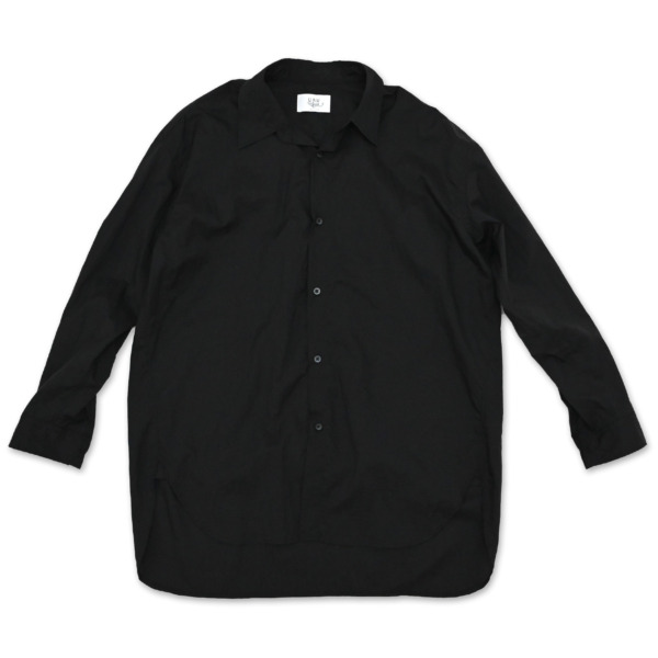 URU /// LONG SLEEVE SHIRTS Black 01