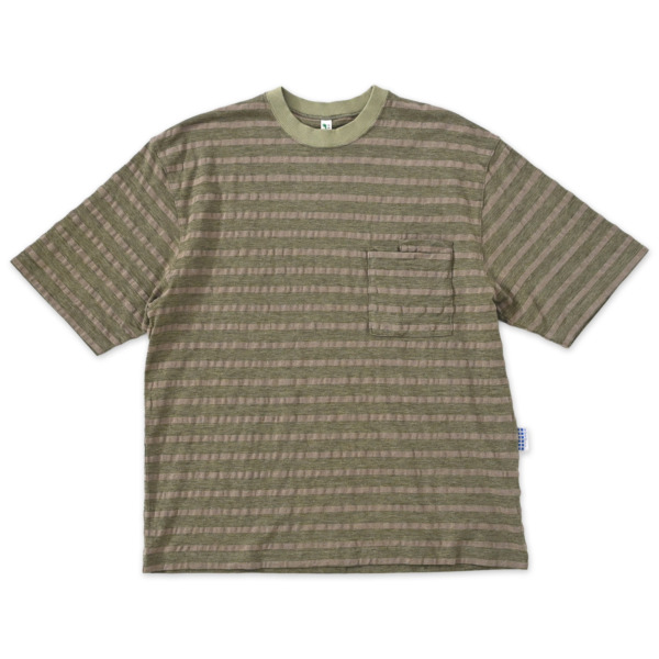 NOROLL /// UNEVENNESS S/S TEE Wakakusa 01