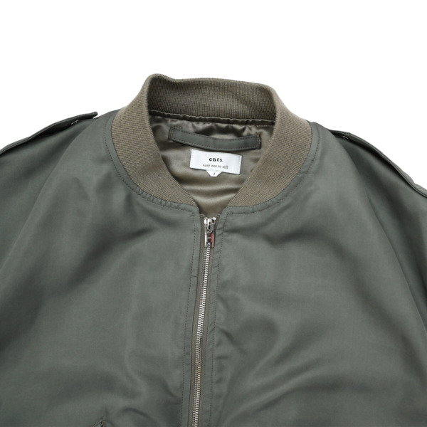 ents. /// Silk Twill L-2B Jacket Olive 02