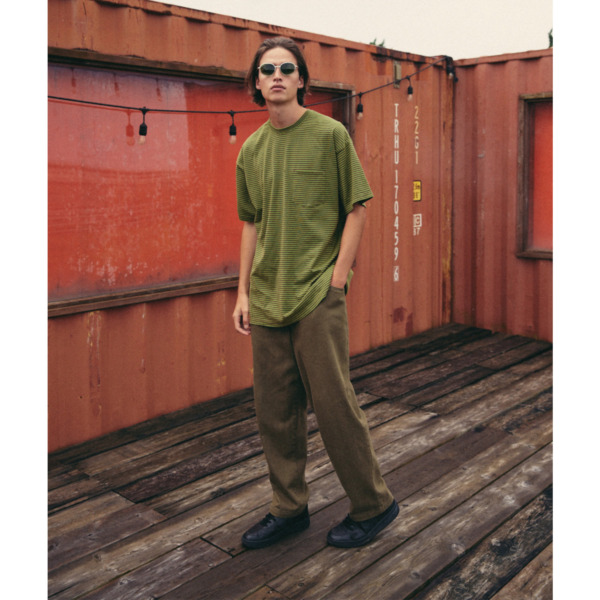 COMFORTABLE REASON /// Rodeo Slacks British Army Green 04