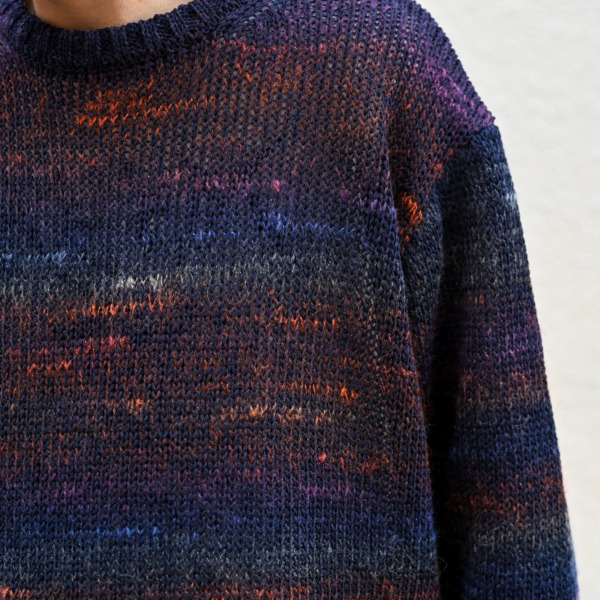 URU /// CREW NECK KNIT B.Navy 04