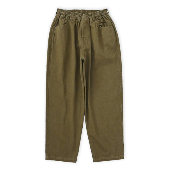 COMFORTABLE REASON /// Rodeo Slacks British Army Green 01