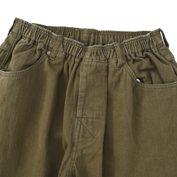 COMFORTABLE REASON /// Rodeo Slacks British Army Green 02