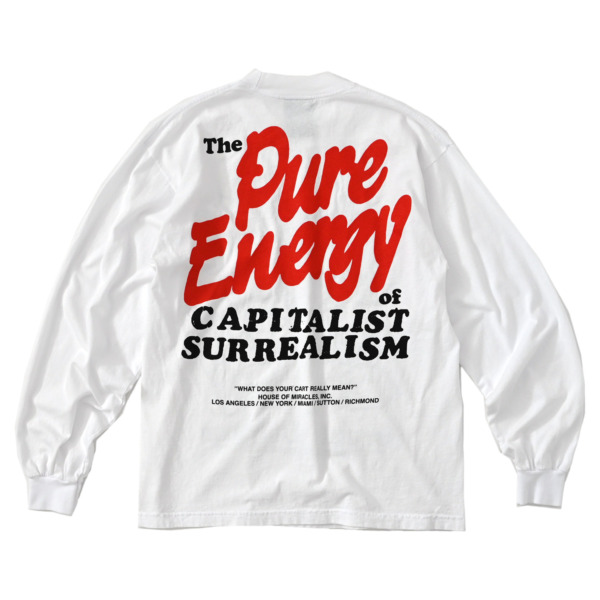 Miracle Seltzer  /// PURE ENERGY L/S White 03