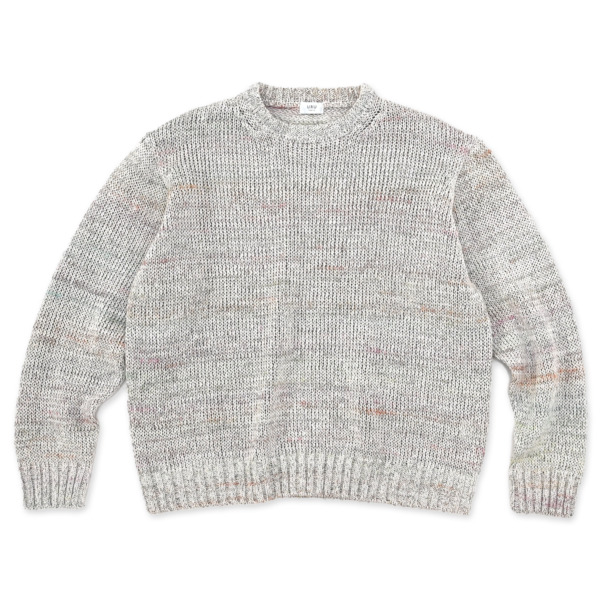 URU /// CREW NECK KNIT L.Beige 01