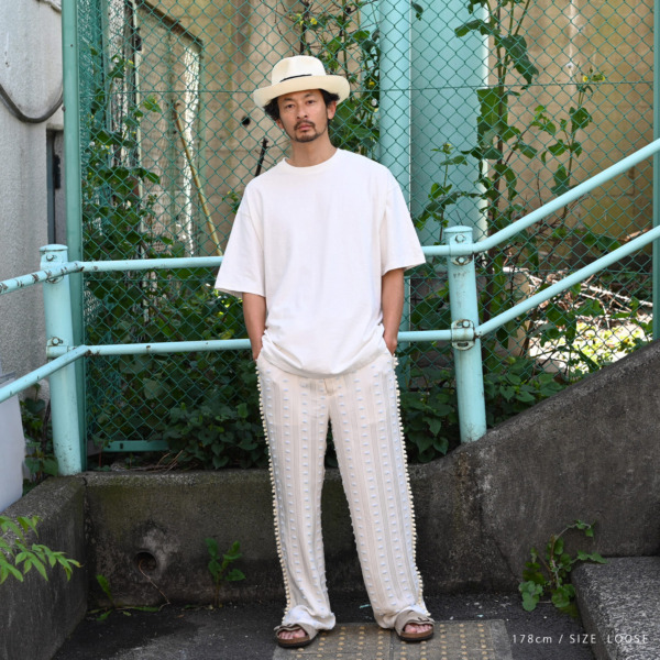 SUPPLY /// Loose Fit Tee Ivory 04
