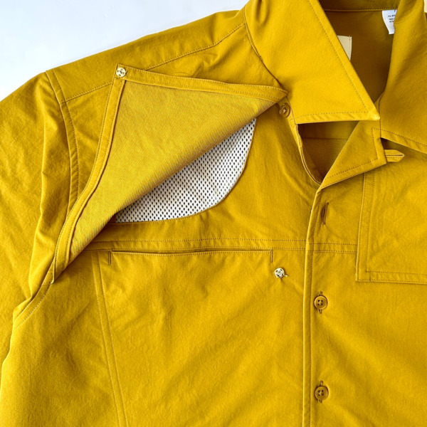 P A C S /// WIND HOPPER SHIRTS Mustard 03