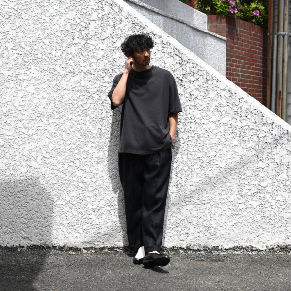 SUPPLY /// Loose Fit Tee Charcoal 05