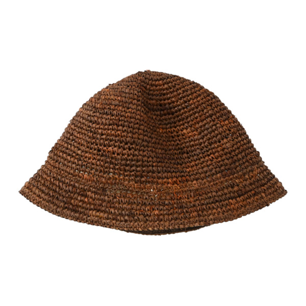 NOROLL /// DETOURS RAFFIA HAT 03