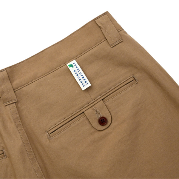 NOROLL /// THICKWALK PANTS Kayairo（茅色） 04