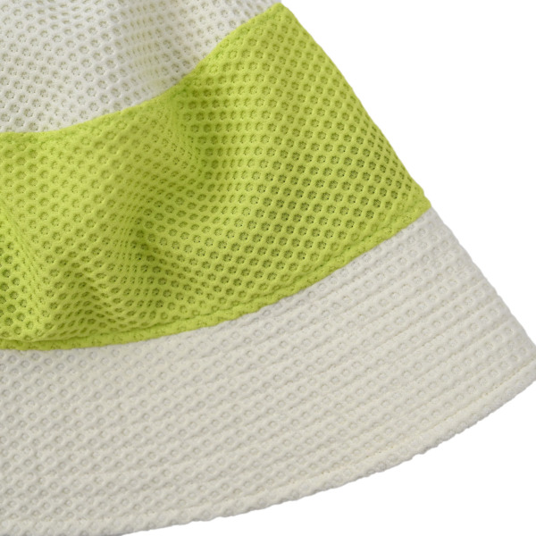 SUPPLY × NOROLL /// S/N Mesh Hat White × Lime 02