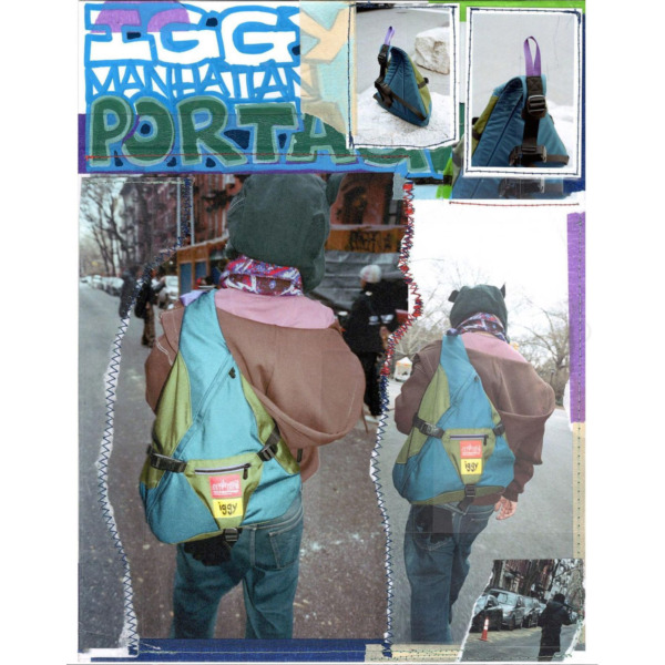 IGGY x Manhattan Portage /// J-Bag Sling backpack 07
