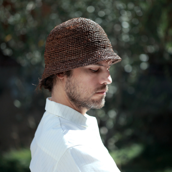 NOROLL /// DETOURS RAFFIA HAT 05