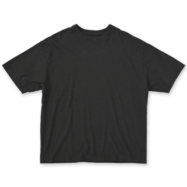 SUPPLY /// Loose Fit Tee Charcoal 01