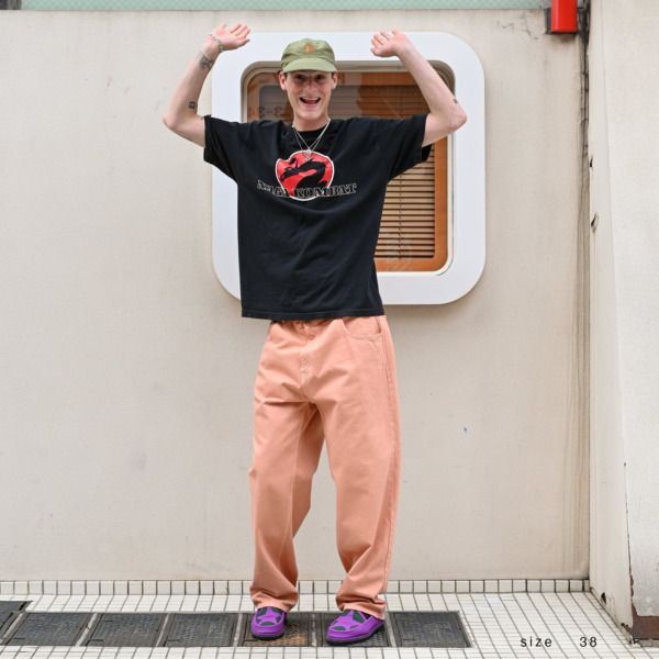 gourmet jeans × SUPPLY /// LOOSE Coral 07