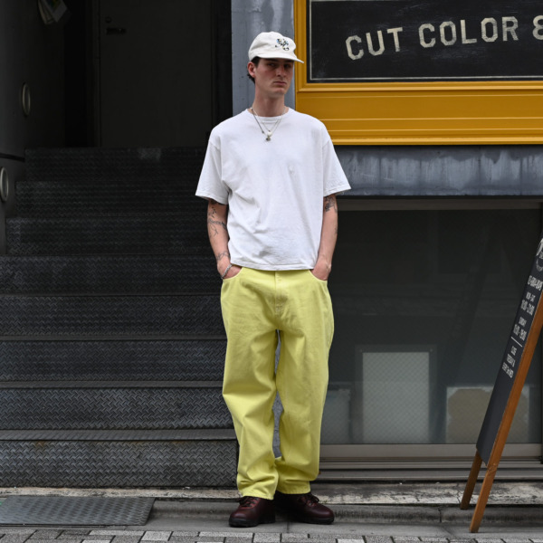 gourmet jeans × SUPPLY /// LOOSE Lime 05