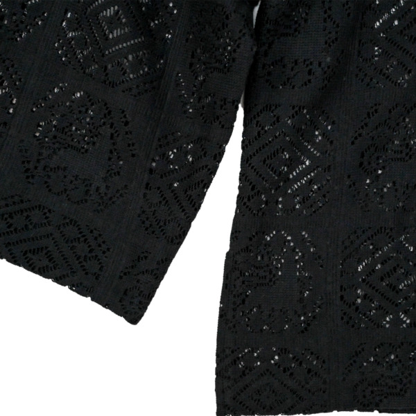 Sasquatchfabrix. /// JAH LION LACE L/S SMOCK Black 03