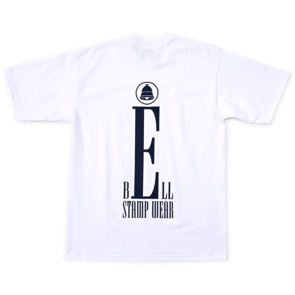 BELL STAMP WEAR /// BIG E TEE White 01