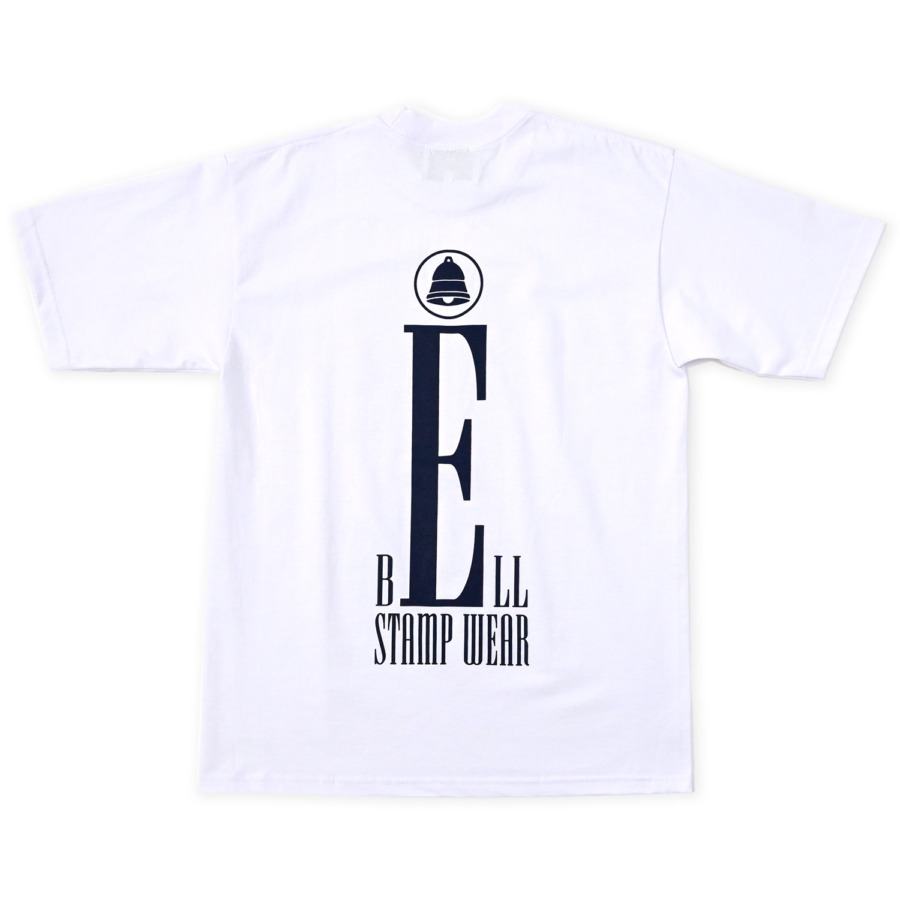 BELL STAMP WEAR (BIG E TEE White) 通販 ｜ SUPPLY TOKYO online store