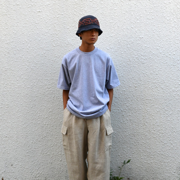 BELL STAMP WEAR /// BIG E TEE Gray 05