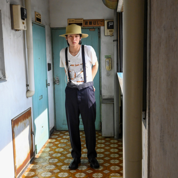 HOMELESS TAILOR /// ITALIAN HAT Yellow 05
