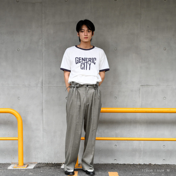 Sasquatchfabrix. /// TRIM H/S T-SHIRTS “GENERIC CITY” White 03
