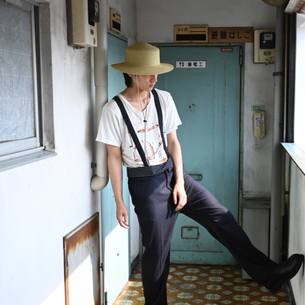HOMELESS TAILOR /// ITALIAN HAT Yellow 06