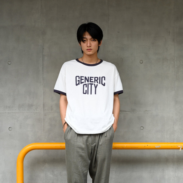 Sasquatchfabrix. /// TRIM H/S T-SHIRTS “GENERIC CITY” White 04