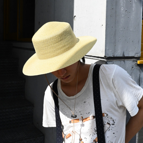 HOMELESS TAILOR /// ITALIAN HAT Yellow 07