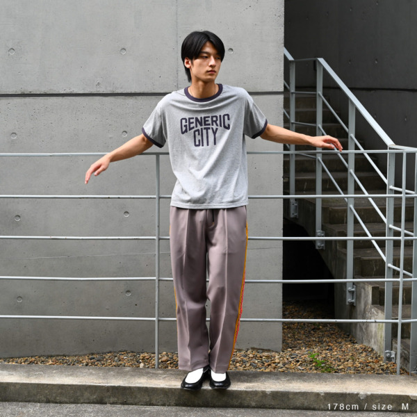 Sasquatchfabrix. /// TRIM H/S T-SHIRTS “GENERIC CITY” Ash Gray 03